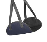 Reposapiés ergonómico para aviones, oficina, uso doméstico, hamaca de viaje ligera, fácil instalación, prácticos accesorios de malla