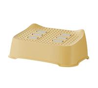 Reposapiés ergonómico para debajo del escritorio, cómodo y compacto, color amarillo
