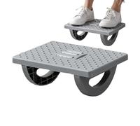 Reposapiés ergonómico, reposapiés debajo del escritorio, reposapiés de espuma suave, masajeador de pies agitable, reposapiés de oficina resistente, taburete antideslizante, reposapiés inclinable para