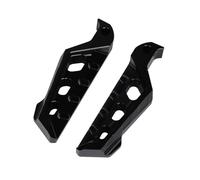 reposapiés estriberas Motocicleta Reposapiés Y Pedales para Pasajero Trasero De Motocicleta, Reposapiés para Yamaha MT15, MT03, MT25, YZF R15, R3, R25 (2024, 2023-2015)(Black)