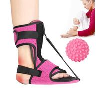 Reposapiés, férula nocturna para pies, soporte plantar ajustable para mujeres, hombres, personas mayores, embarazadas, después del entrenamiento, viajes