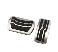 Reposapiés Freno Coche Para Ford Para Focus 2 3 4 MK2 MK3 MK4 RS ST 2005-2023 Para Kuga Para Escape 2009-2020 Cubierta Pedales Freno Gas Acero Inoxidable AT MT Automóvil(2Pcs AT)