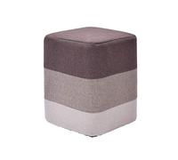 Reposapiés, Fuerte Capacidad De Carga Reposapiés De Madera Sala Banco Redondo Estilo Nórdico Ergonomía Cambia De Zapatos Asiento De Descanso (Color : Marrón, tamaño : Square Shape)