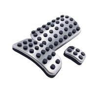 Reposapiés Juego Para Benz Clase V Vito Metris Viano W447 W639 Pedal Acelerador Freno Reposapiés Cubierta Almohadillas Repuestos Pedales Manual Pedal Tapones(3pcs AT)