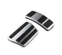 Reposapiés Juego Para Ford Puma 2019-2023 AT MT Pedales De Coche Cubierta De Pedal De Freno De Gas Manual Pedal Tapones(2Pcs AT)