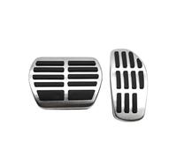 Reposapiés Juego Para Grand Para Scenic 4 IV 2016~2022 Pedales De Coche Acero Inoxidable Antideslizantes Sin Perforación Manual Pedal Tapones(2pcs)