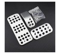 Reposapiés Juego Para Peugeot 206 206CC CC AT MT Año 2005 2006 2007 2008 2009 Kit Pedales Freno Y Embrague Cubierta Manual Pedal Tapones(AT)