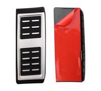 Reposapiés Juego Para Skoda Para Kodiaq Para Rapid Para Octavia 5E 5F Para A7 2014-2023 Almohadillas Pedal Acero Inoxidable Manual Pedal Tapones(1PC Rest)