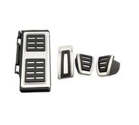 Reposapiés Juego Para Skoda Para Octavia 5E MK3 Para A7 RS 2013-2022 Cubierta Pedal Freno Combustible Deportivo Automóvil Reposapiés Comida Manual Pedal Tapones(Full MT 4 Pcs)