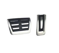 Reposapiés Juego Para Skoda Para Rapid Para Octavia MK3 5E 5F Para A7 2014+ Cubierta De Pedal De Acero Inoxidable Manual Pedal Tapones(AT)