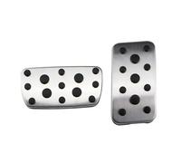 Reposapiés Juego Para Subaru XV 2012-2017 Cubierta De Pedal De Acero Inoxidable Manual Pedal Tapones(AT)