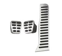 Reposapiés Juego Para VW CC Para Passat B6 B7 R36 Para R-line LHD Cubierta De Pedales Coche Manual Pedal Tapones(3Pcs MT)