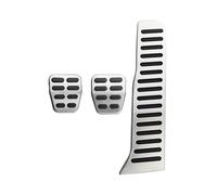 Reposapiés Juego Para VW Para Jetta MK6 2012-2017 Pedales Coche Con Volante A La Izquierda Almohadillas Para Pedal Combustible AT MT Manual Pedal Tapones(MT without Rest)