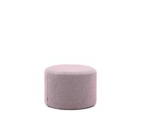 Reposapiés Kaeli con funda extraíble, morado, Ø 60 cm