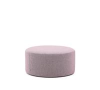 Reposapiés Kaeli con funda extraíble, morado, Ø 90 cm