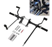 Reposapiés Kit de controles avanzados para Sportster con estribos y varillaje cambio para XL 883/1200 (1991-2003), color