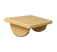 Reposapiés Mecedor Debajo del Escritorio - Reposapiés Ergonómico con Función de Masaje, Reposapiés Ajustable con Rueda | Reposapiés duradero para largas horas de trabajo, uso en el hogar y la escuela.