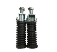 Reposapiés Moto 1 Par De Estriberas Traseras Universales Para Motocicleta Con Rosca 10 Mm Estriberas Moto