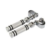 Reposapiés Moto Clavija 1-1 1/4 "estriberas Carretera Para Motocicleta, Barras Choque Protección Para Motor, Soporte Abrazadera Para Reposapiés, Estriberas Pedal Para Para Dyna