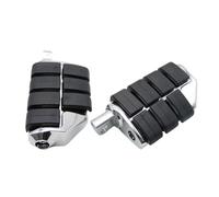 Reposapiés Moto Clavija Abrazadera De Barra Carretera Para Motocicleta, Protectores Motor En Ángulo Largo, Pedal Estribo Para Para Sportster XL Para Touring Para Softail