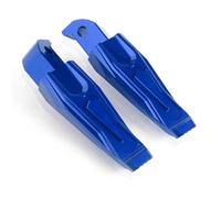 Reposapies Moto Estriberas Compatible con Yamaha 530 t-max Dx Sx 2012-2019 Tech Max 500 XP500 560 2019-2023 apoyapiés traseros reposapiés de pasajero(Blue TMAX)