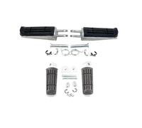 Reposapies Moto Estriberas Delanteras Y Traseras Compatibles Con Yamaha FJR1300, FZ400, FZ6R, XJR 400, XJR 1200, XJR1300, XJ6, FZ6N, FZ6, FZ1 Reposapiés de(Front And Rear)