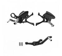 Reposapies Moto Estriberas Pedal delantero ajustable para motocicleta de carreras, CNC, Compatible con BMW S1000RR 2019-2026 M1000RR 2021-2026