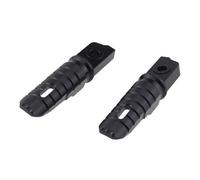 Reposapiés Moto para Aprilia para RS125 para Tuono 125 Reposapiés Delanteros Motocicleta Reposapiés Pedal Estriberas Pie Motocicleta(Black)
