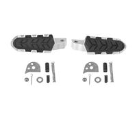 Reposapies Moto Para Benelli Para TRK502 Para TRK502X Reposapiés Delantero Trasero De Motocicleta Acero Cubierta Goma Estriberas Motocicleta(1 Set Rear footrest)