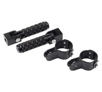 Reposapies Moto Para BMW K1600GT K1600GTL K1600 K 1600 GT GTL 1600GT 1600GTL Abrazadera Estriberas Plegables(Black)