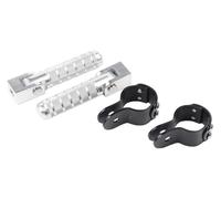 Reposapies Moto Para BMW K1600GT K1600GTL K1600 K 1600 GT GTL 1600GT 1600GTL Reposapiés Carretera Abrazadera Estriberas Plegables(Black)