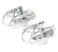 Reposapies Moto Para BMW Para G650GS 2000-2017 Estriberas Delanteras Anchas Y Giratorias Motocicleta