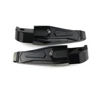 Reposapiés Moto para FZ6 2004-2019 CNC Motocicleta Reposapiés Pedal Clavija De Pie Trasera Estriberas Pasajero(1)