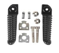Reposapies Moto para FZ6 para FZ 6 para XJ6 para XJ 6 para FZ8 para FZ 8 para FZ1 para FZ 1 Pedal De Reposapiés Delantero/Trasero De Motocicleta Motocicleta Estriberas(Black Rear)