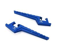 Reposapiés Moto Para Husqvarna FE 250 / FE 350 / FE 450 / FE 501 2017-2023 2024 2025 Accesorios Motocicletas Extensiones Estriberas Pasajero(Azul)