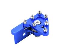 Reposapiés Moto Para Kawasaki Para Suzuki Para EXC SX XC CRF CR RM RMZ WR YZ YZF Pedal Palanca Freno Trasero Universal Motocicleta(Azul)