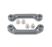 Reposapiés Moto para S1000RR S1000R para S1000 R RR 2019-2024 Accesorios Motocicleta Pedal Reposapiés Trasero Quitar Kit De Cubierta Decorativa Estriberas Pasajero(Gray)
