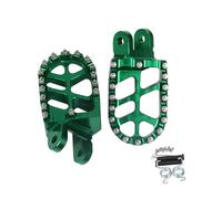 Reposapiés Moto para Transalp 600 XL600V 1987-1999 Estriberas De Motocicleta Accesorios De Pedal De Reposapiés Antideslizantes De Aleación De Aluminio De Alta Resistencia Estriberas Pasajero(Green)