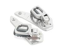 Reposapiés Moto Para X-ADV 750 X ADV 750 XADV750 XADV 750 2021 2022 Reposapiés Traseros Plegables Estriberas Moto(Silver)