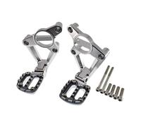 Reposapiés Moto para XADV para X-ADV 750 para XADV750 2018 2019 2020 Soporte Pedal Trasero Aleación Aluminio Motocicleta Reposapiés Plegables Pie Pasajero Estriberas Pasajero(3)