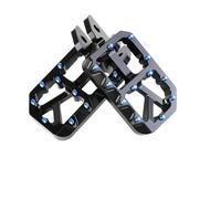 Reposapiés moto Pedales Y Estriberas Modificados Para Motocicletas Surron Bee X(Black-Blue)