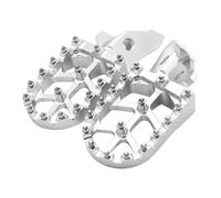 Reposapiés moto Reposapiés De Aluminio CNC Para Motocicleta Eléctrica Sur Ron Surron Sur-Ron Bee UB(Ultra Bee Silver)