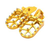 Reposapiés moto Reposapiés De Aluminio CNC Para Motocicleta Eléctrica Sur Ron Surron Sur-Ron Bee UB(Ultra Bee Gold)