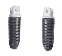 Reposapiés moto Reposapiés Delanteros Traseros Aluminio Para Motocicleta Para Suzuki V-Strom DL 650 1000 GSX 1250 1300 GSR 600 I B-King 2002-2008(Front)