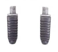 Reposapiés moto Reposapiés Delanteros Traseros Aluminio Para Motocicleta Para Suzuki V-Strom DL 650 1000 GSX 1250 1300 GSR 600 I B-King 2002-2008(Rear)