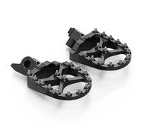 Reposapiés moto Reposapiés Forjados Para Motocicleta YZ250F WR450F YZ450FX 2024 YZ450F 2023-2024 YZF 250 450 WRF 450(Negro)