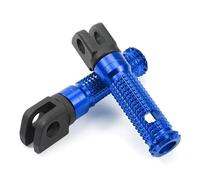 Reposapiés moto Reposapiés Para Motocicleta Para Kawasaki Para Ninja 250 300 650 1000 ZX 6R 9R 14R Para Z125 Para Z300 Para Z650(Azul)