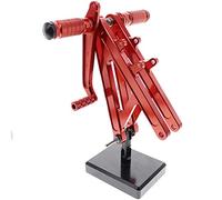 Reposapiés Moto Reposapiés para Motocicleta Pedal Clavija Juego Trasero para RS125 GP125 1995-2013