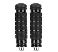 Reposapies Moto Trasero + Akozon 2Pcs Cnc M8 Reposapiés De Motocicleta Universal M8 Reposapiés Antideslizantes Pedales Pedales