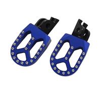 Reposapiés Motocicleta Clavijas Pie para CR125 para CR250 para CRF150R para CRF250R para CRF250X para CRF250RX para CRF450R para CRF1000L Reposapiés Delanteros(Azul)